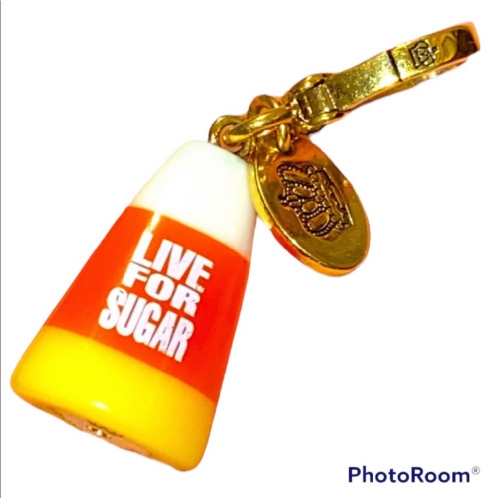 JUICY COUTURE HALLOWEEN CANDY CORN CHARM